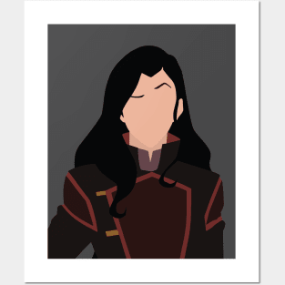 Avatar The Legend of Korra Asami minimalist Posters and Art